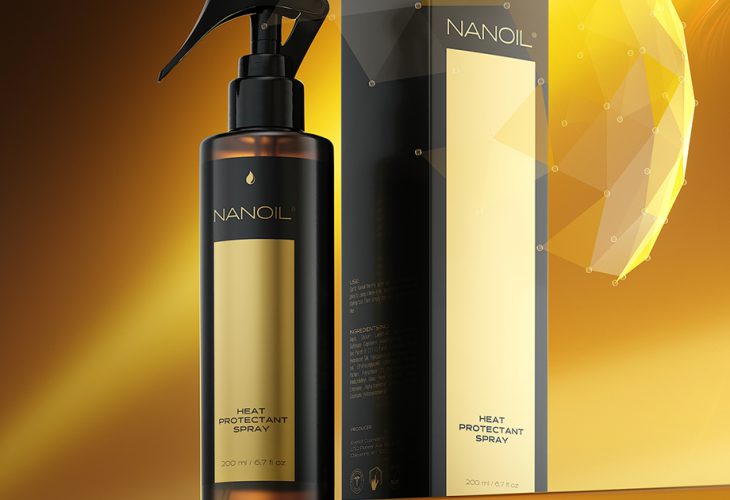 Nanoil spray de protección contra calor